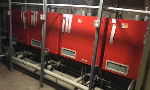 Gas Boiler + LTHW Systems