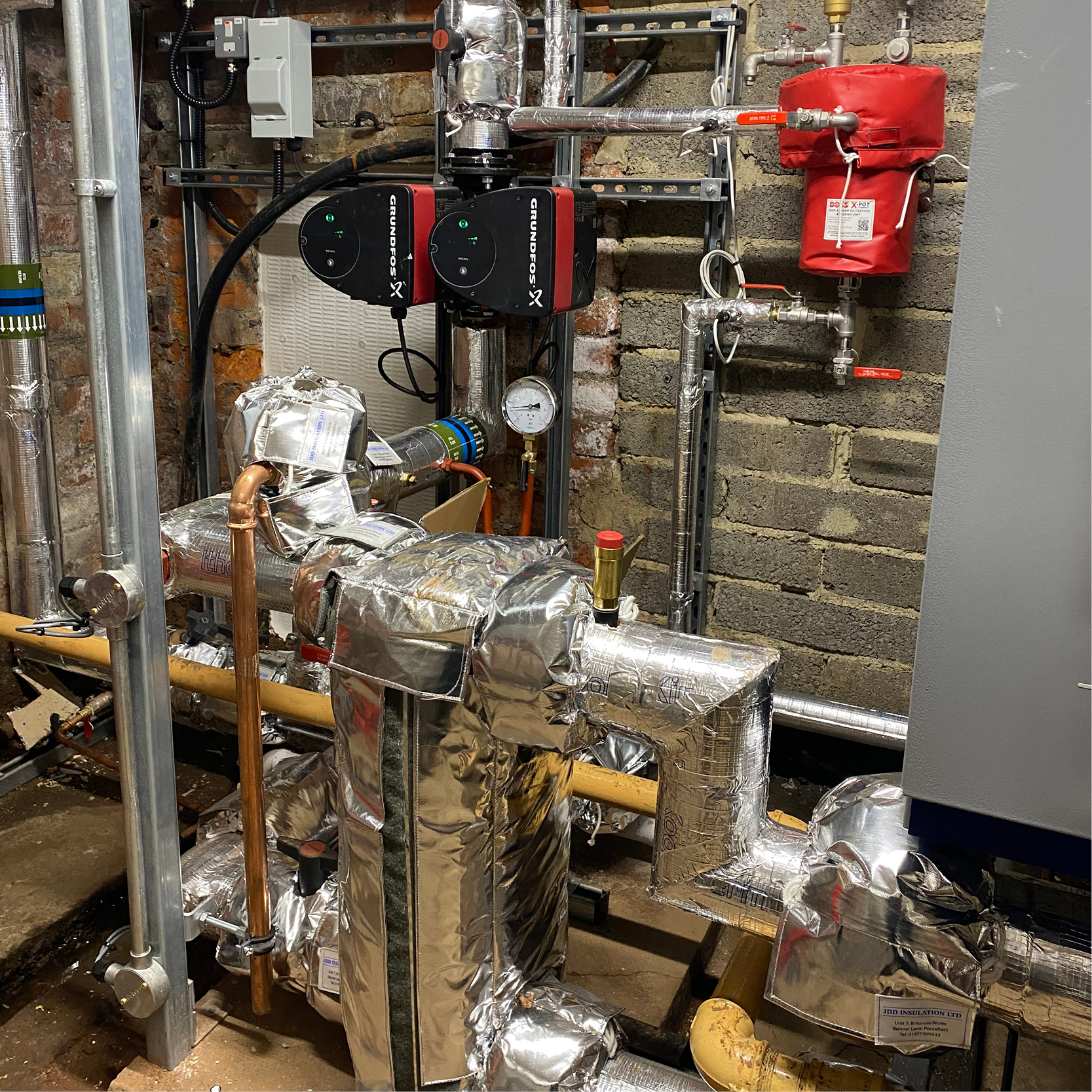 Design, supply, installation and commissioning of an energy-efficient Air Conditioning system in West Yorkshire