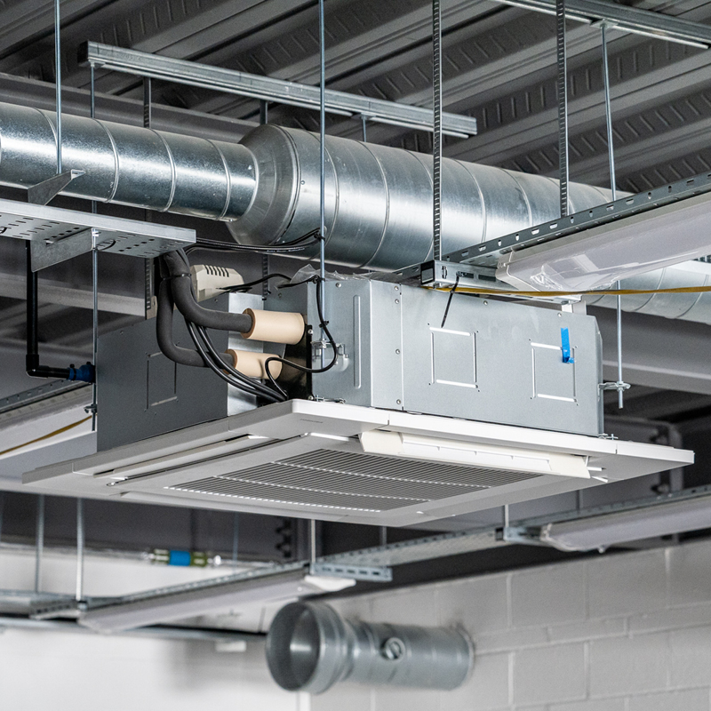 Watsons Building Services designed and installed HVAC, BMS, water and drainage systems for a BREEAM 'Excellent' commercial new-build in Skipton, delivered on time and within budget.
